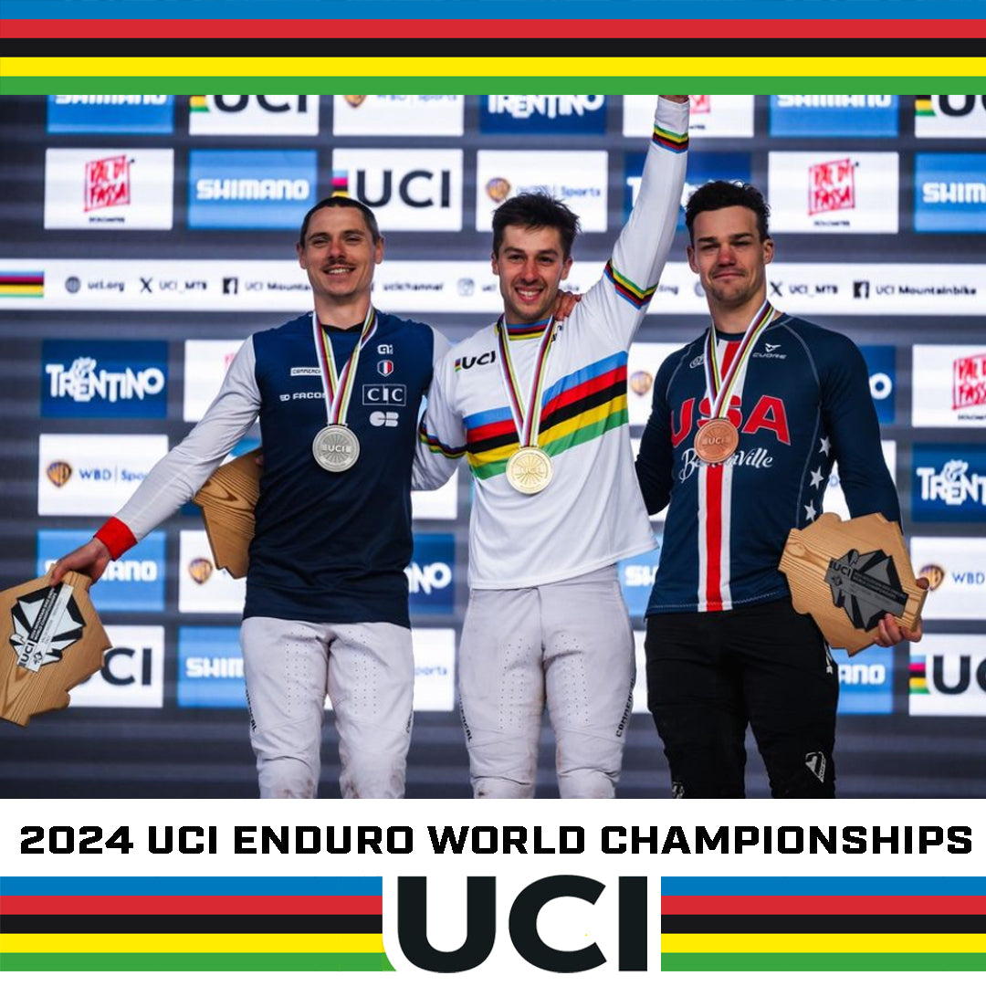 Richie Rude Podiums at the Enduro World Champs!